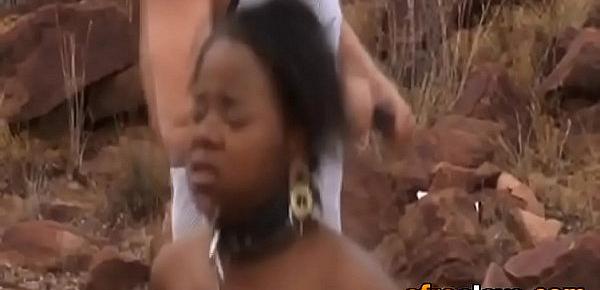  African girl is tied and fed to fuck horny and violent menedit-ass-3-2